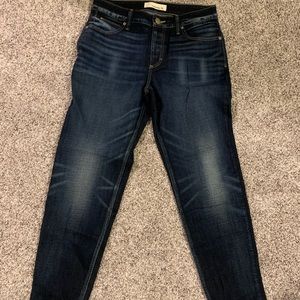 maurices straight leg jeans dark wash 10